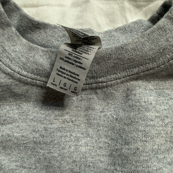 Gray Girls Wrestling Sweater - Picture 3 of 3